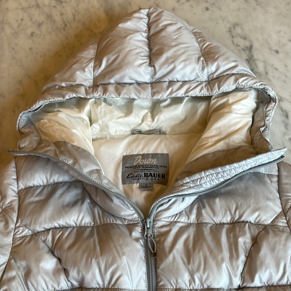 Eddie Bauer Goose Down Puffer - Picture 2 of 7
